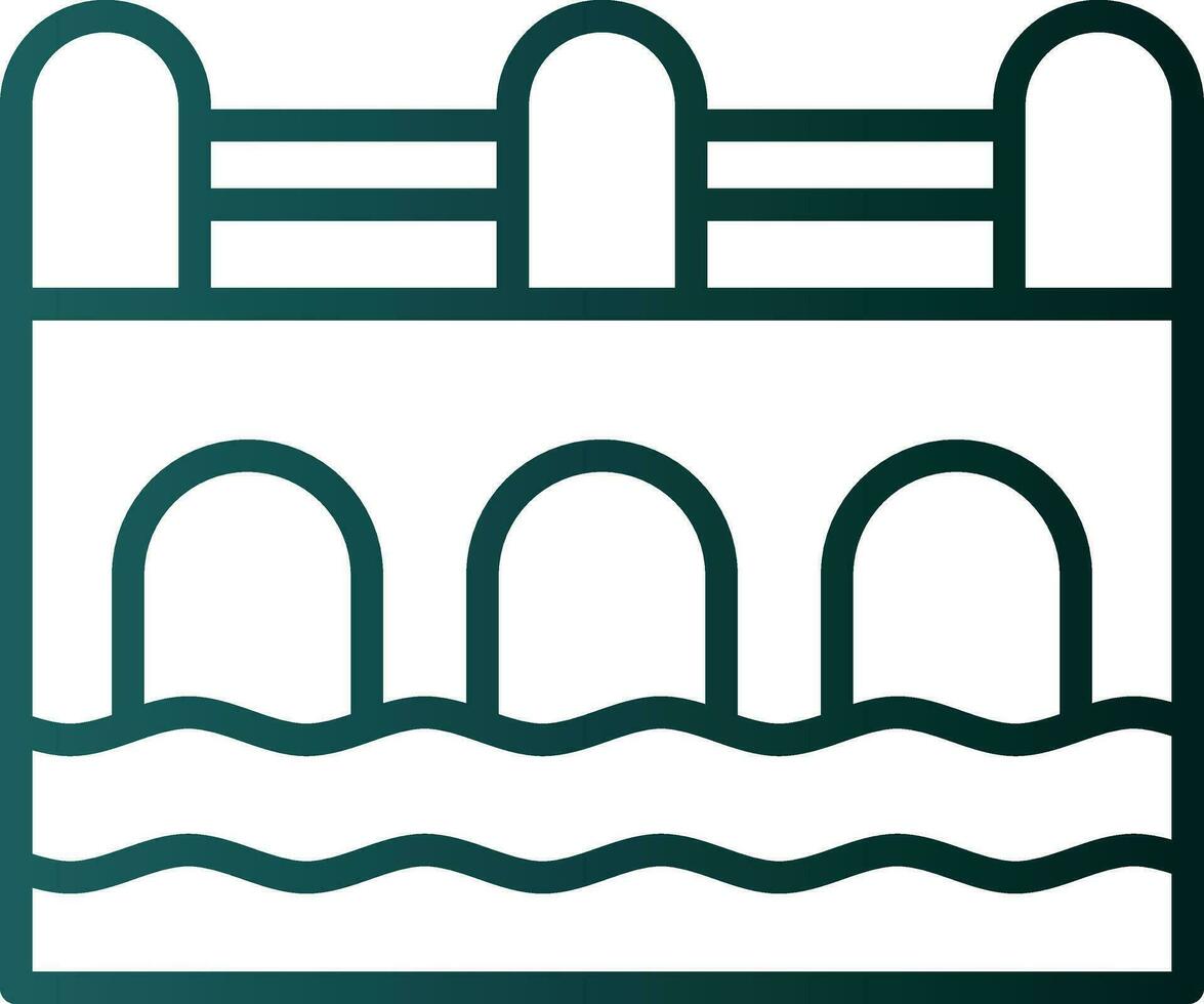 Canal Vector Icon Design