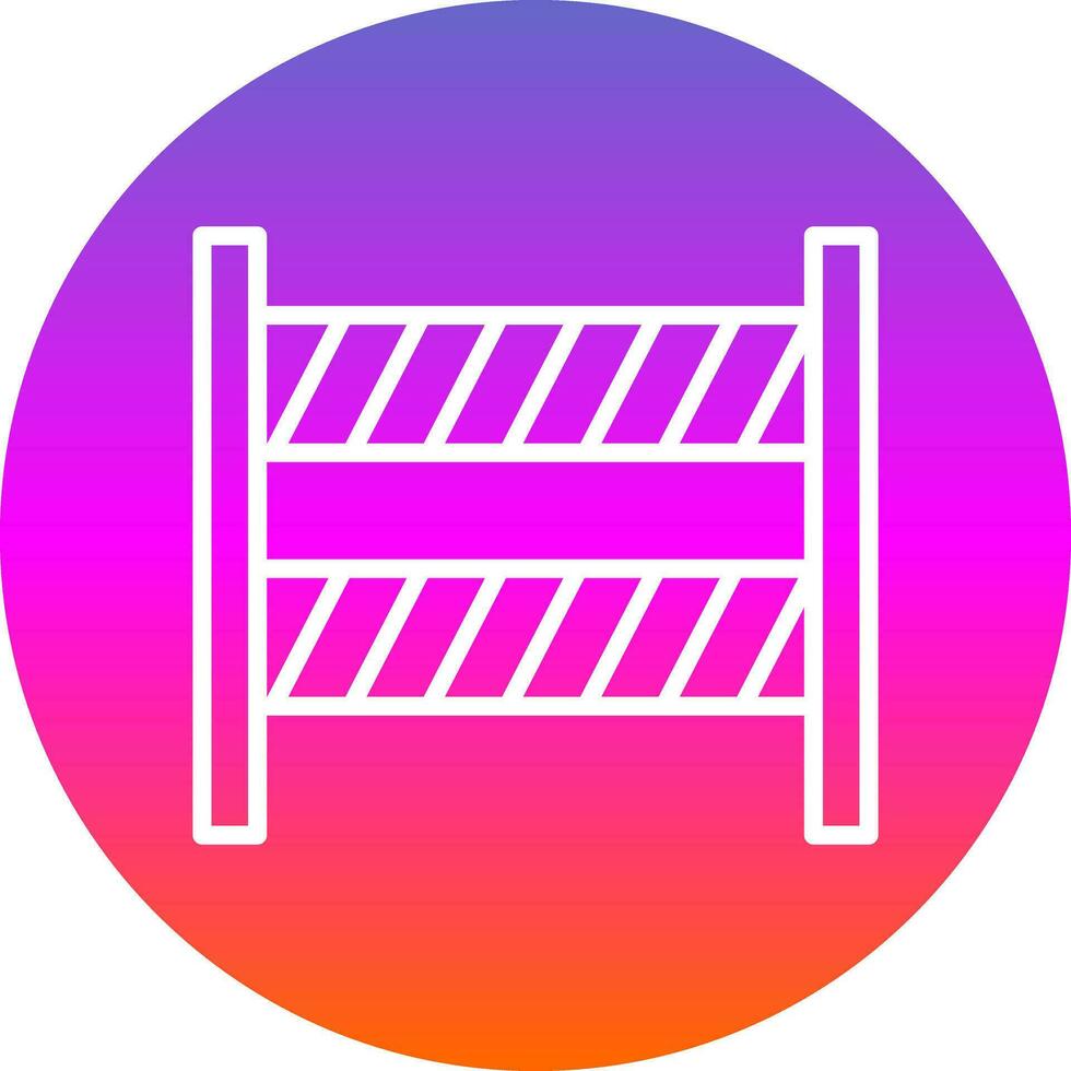 Barrier Vector Icon Design