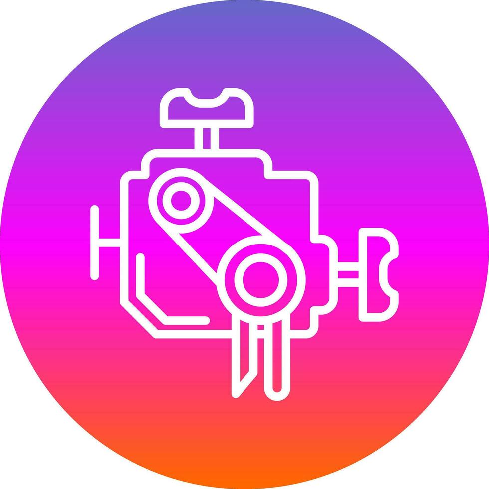 Engine Vector Icon Design