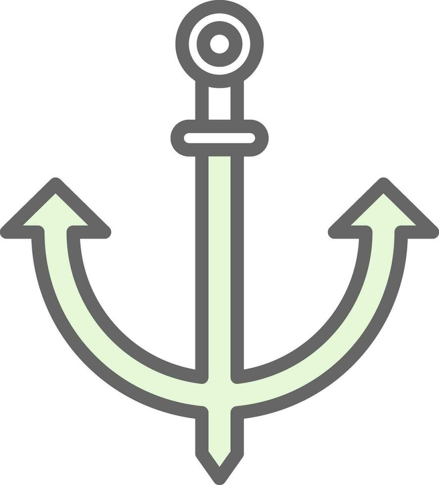 Anchor Vector Icon Design