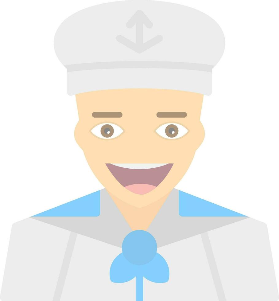 Sailor Vector Icon Design