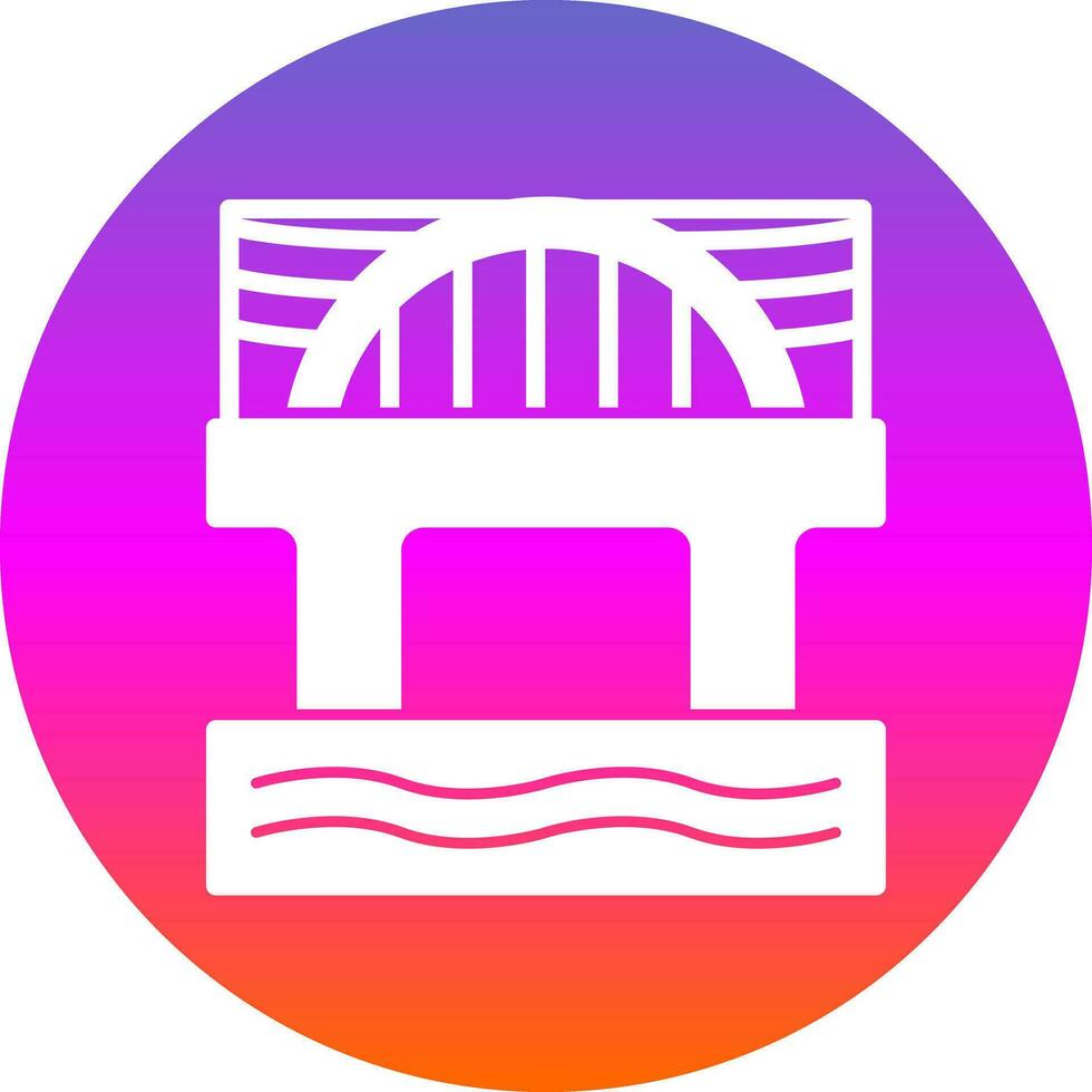 diseño de icono de vector de puente