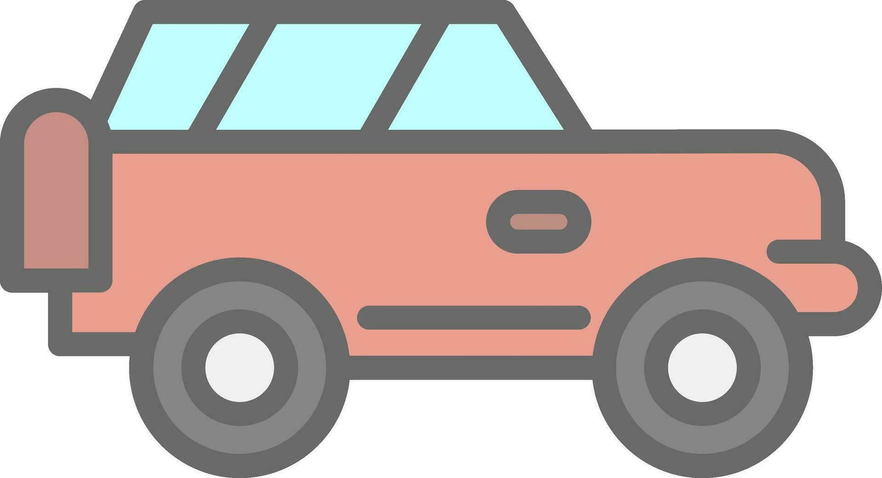 Offroad Vector Icon Design