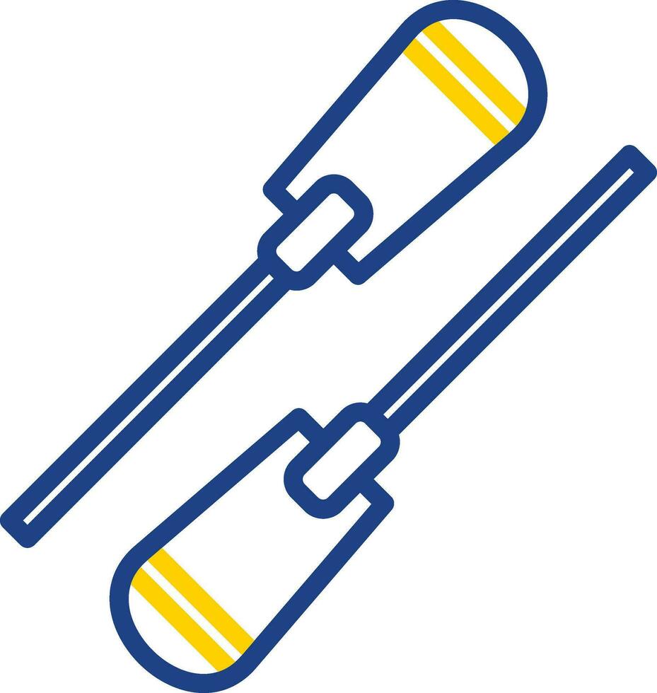 Oar Vector Icon Design