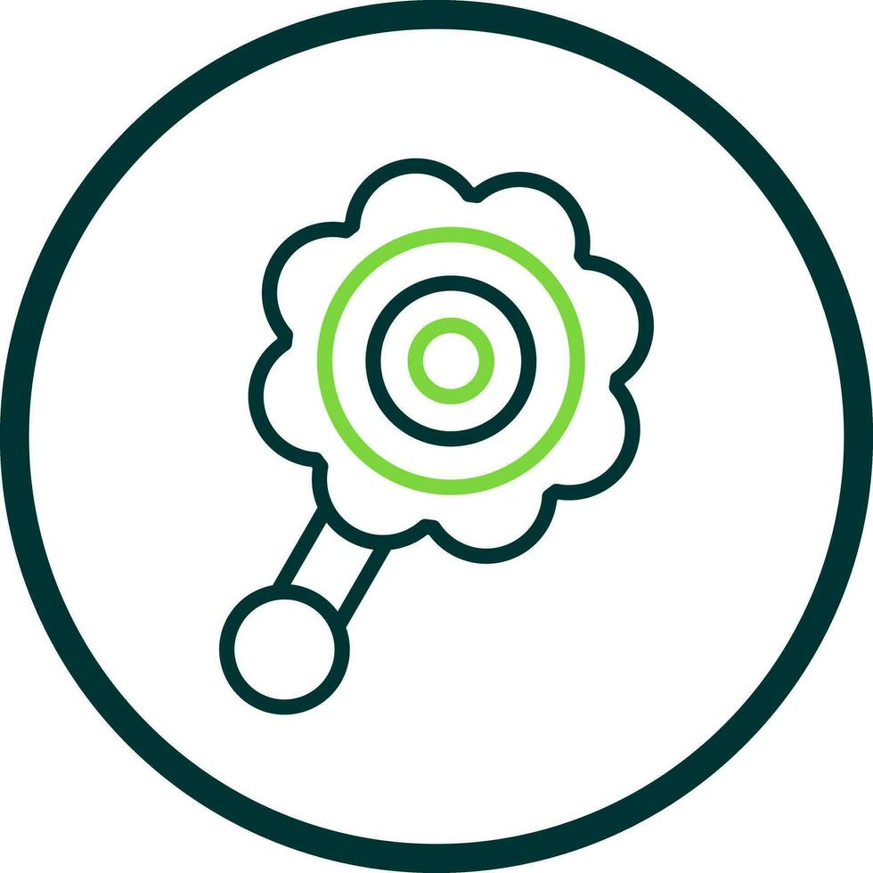 Brooch Vector Icon Design