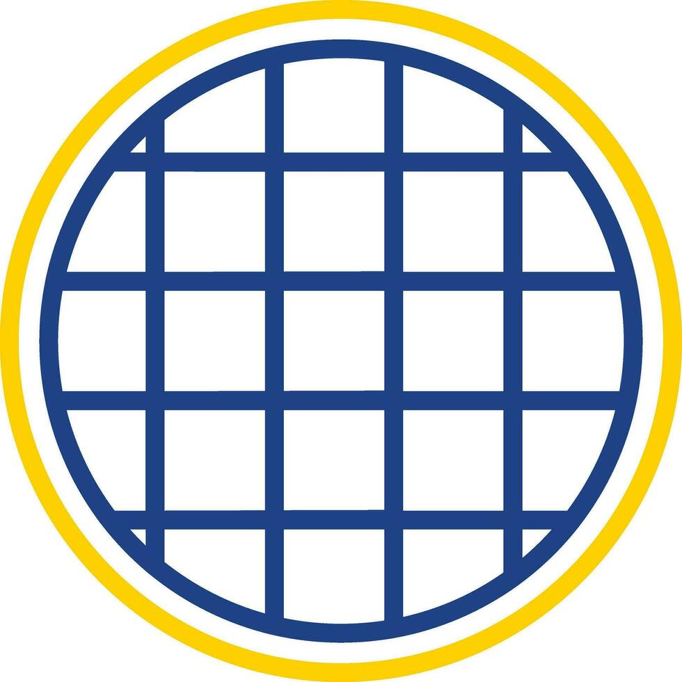 Waffle Vector Icon Design
