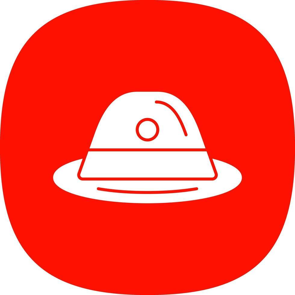 diseño de icono de vector de sombrero