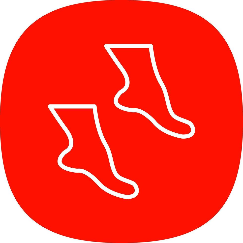 Foot Vector Icon Design