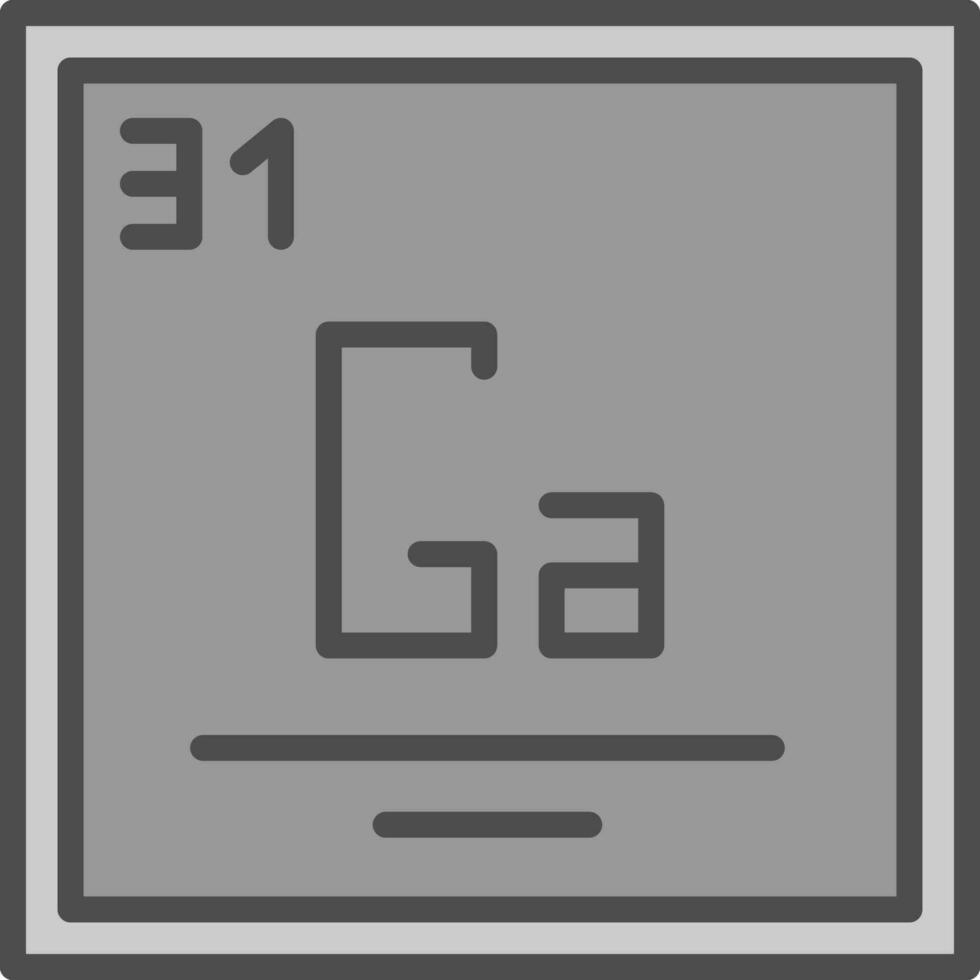 galio vector icono diseño