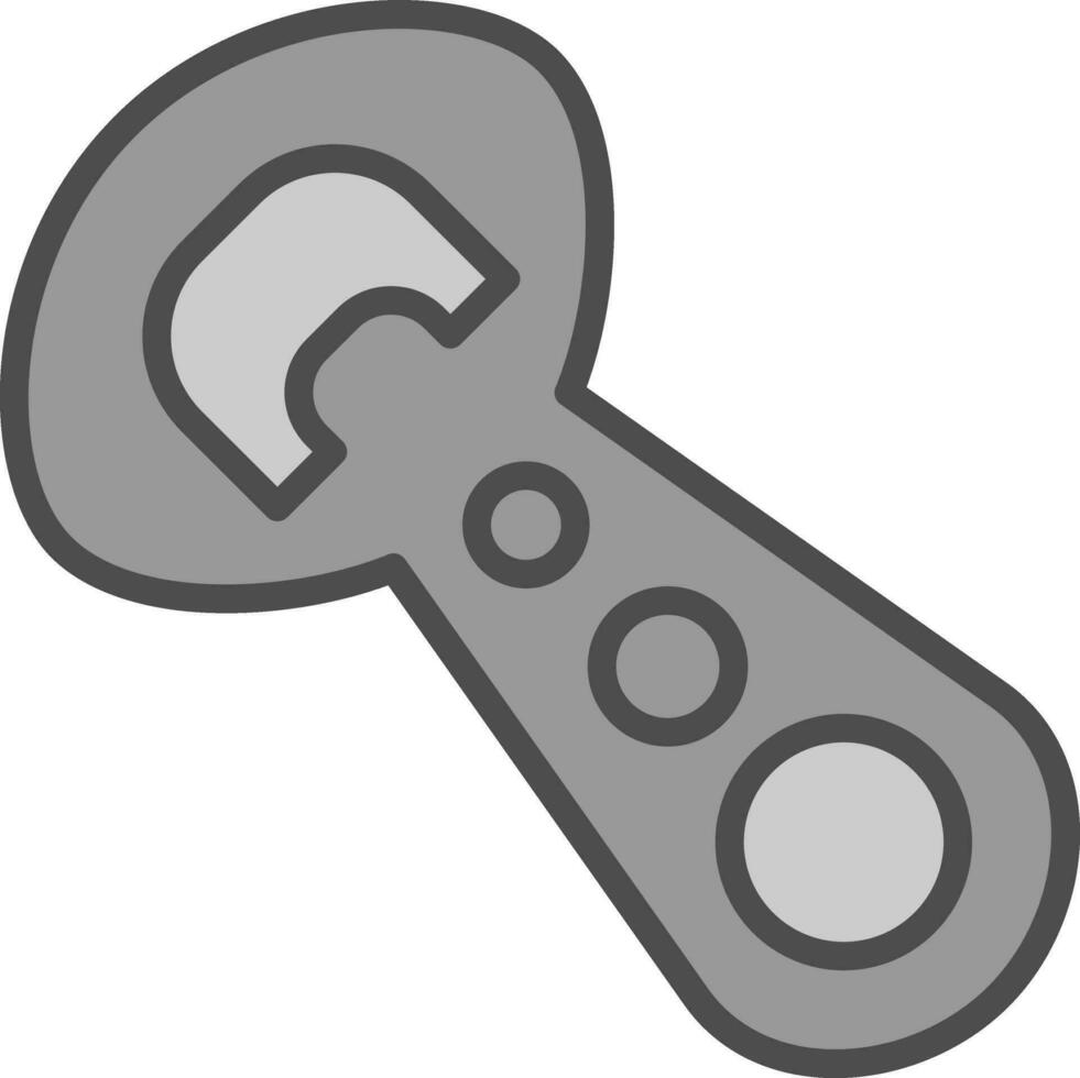 Bottle opener Vector Icon Design