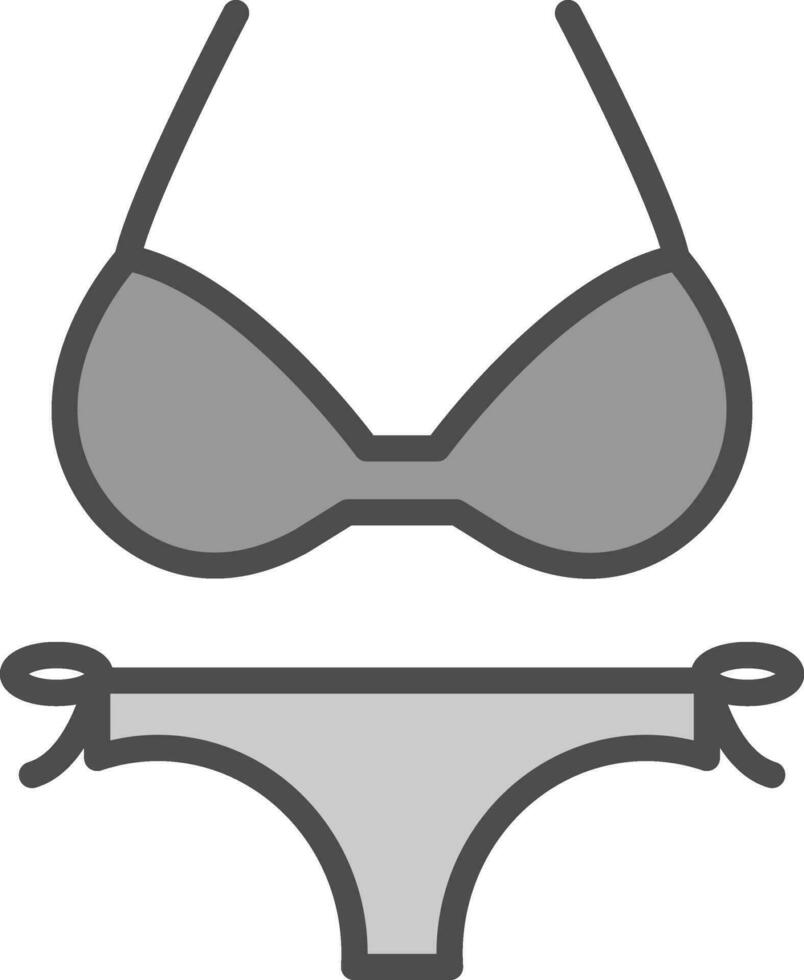 Bikini Vector Icon Design