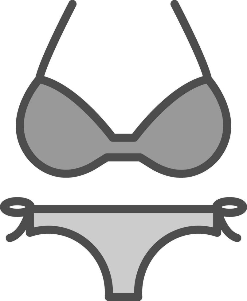 Bikini Vector Icon Design