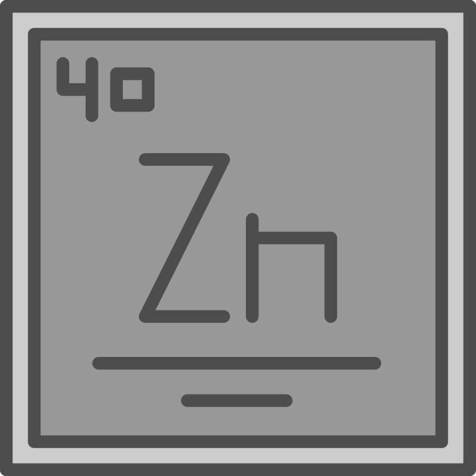 Zirconium Vector Icon Design