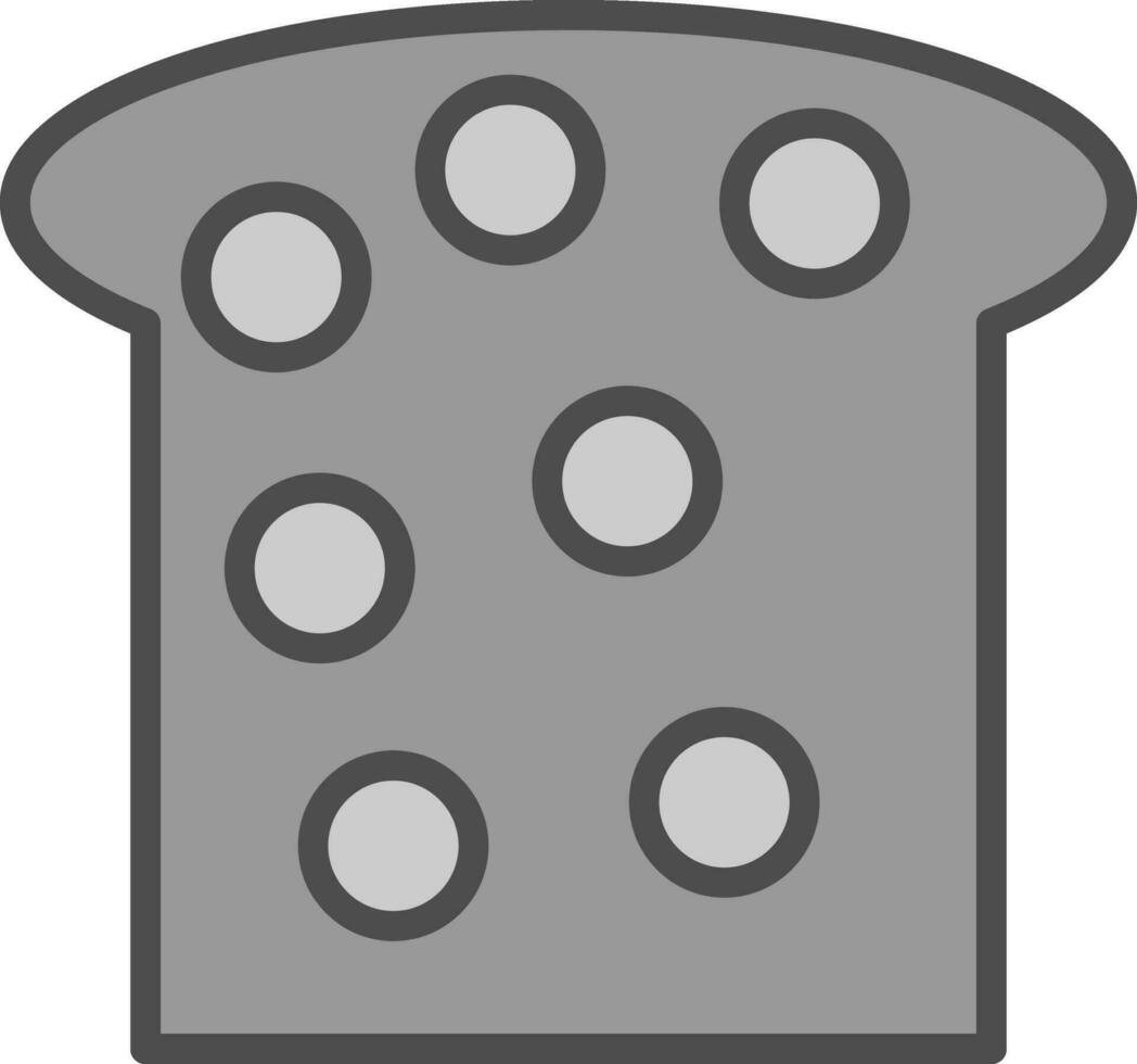 Toast Vector Icon Design