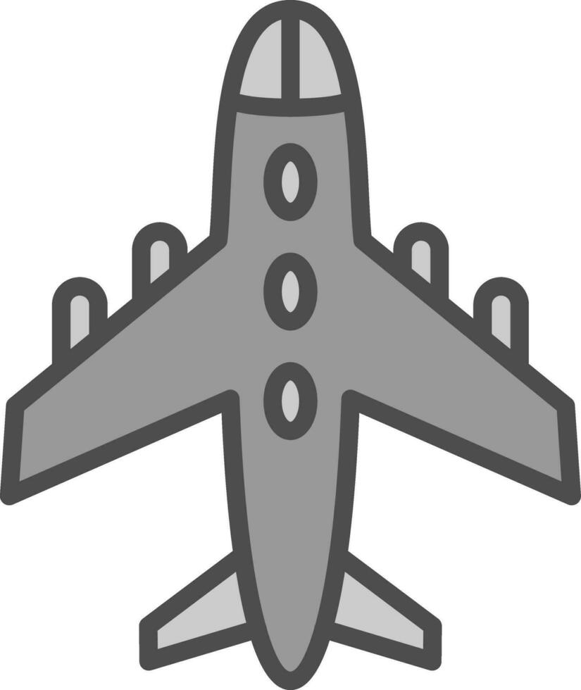 Plane Vector Icon Design
