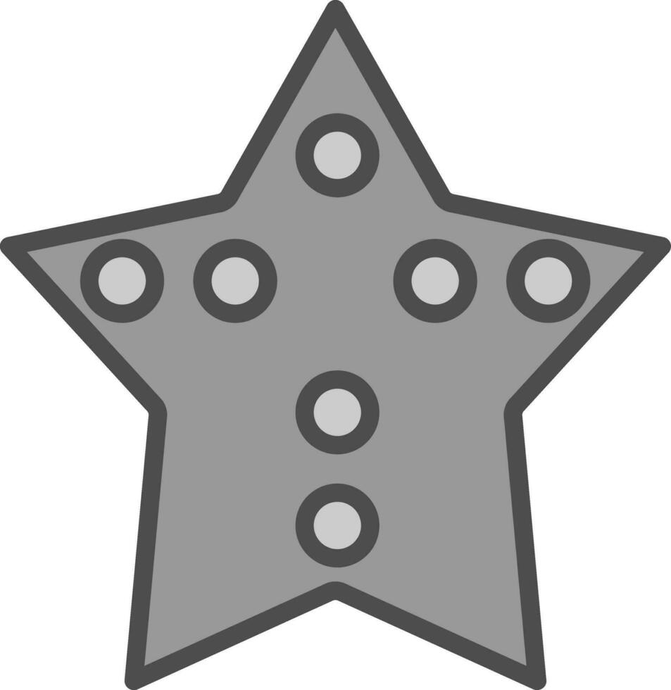 Starfish Vector Icon Design