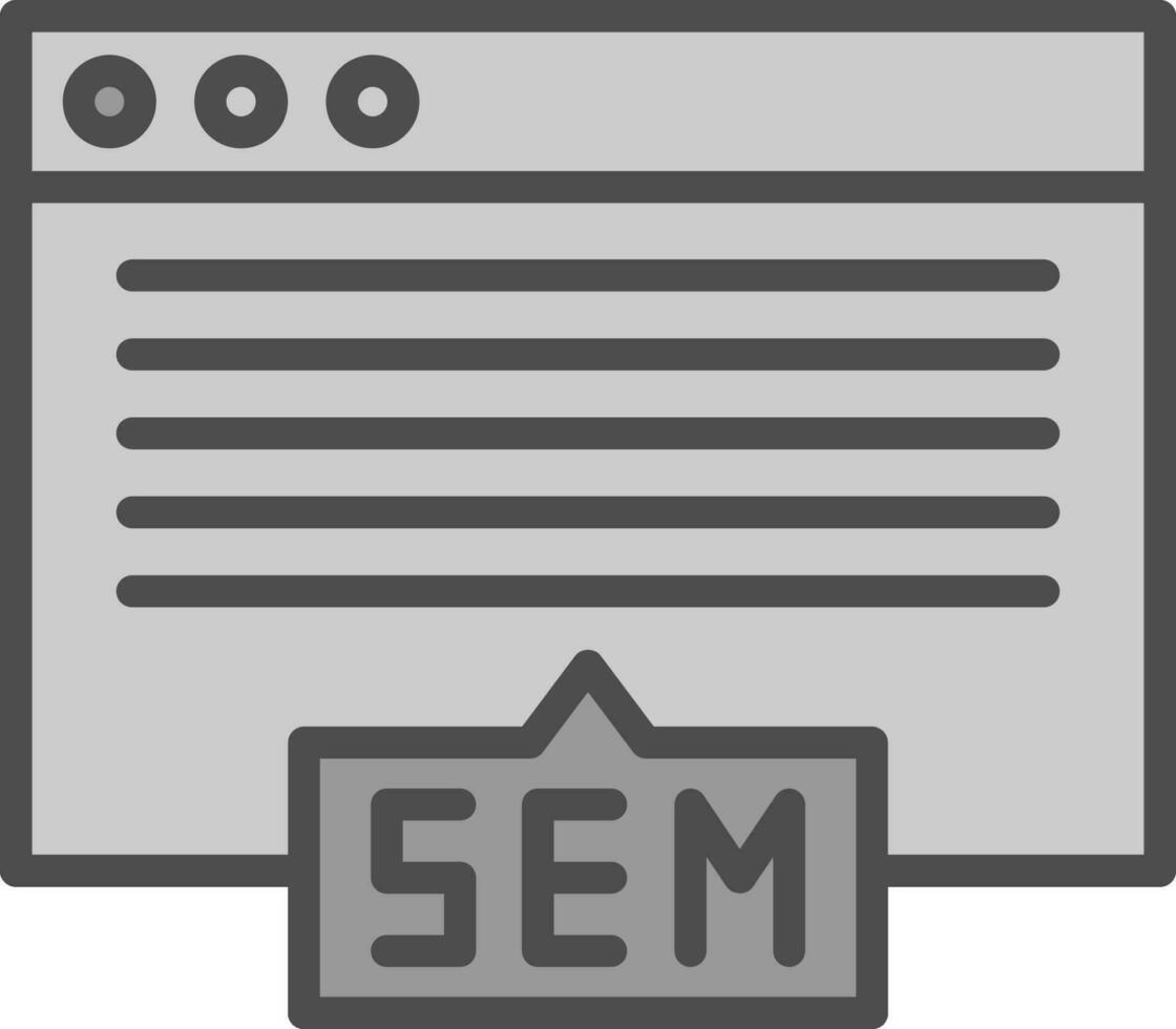 Sem Vector Icon Design