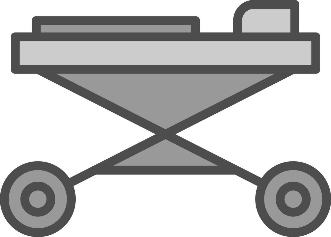 Stretcher Vector Icon Design