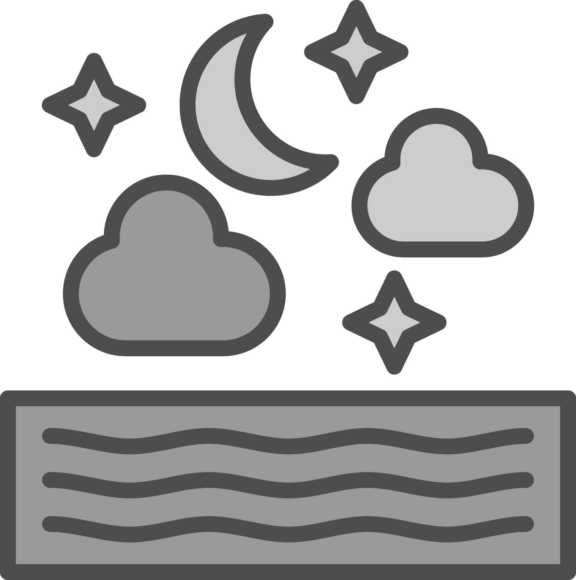 Night Vector Icon Design 25130491 Vector Art at Vecteezy