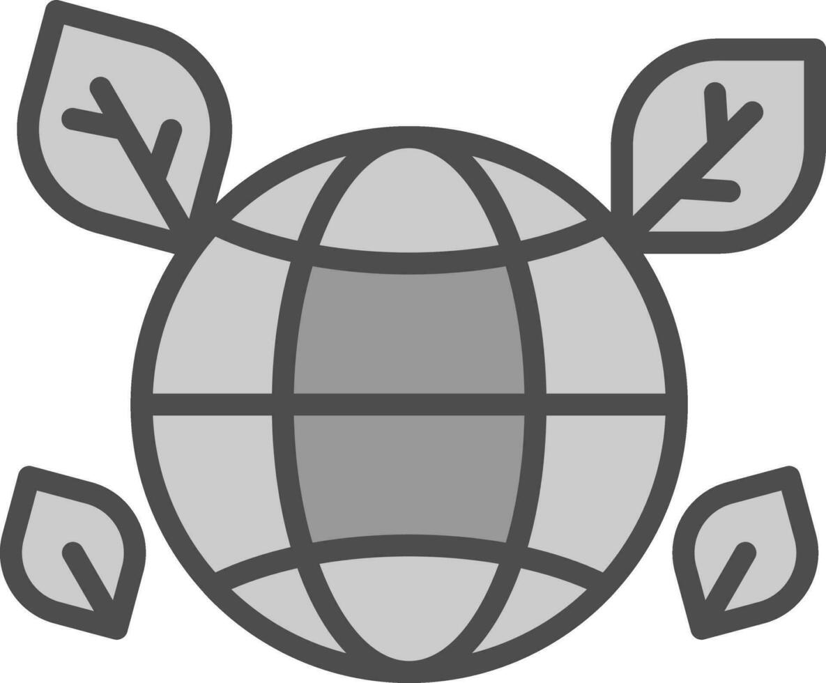 Biosphere Vector Icon Design
