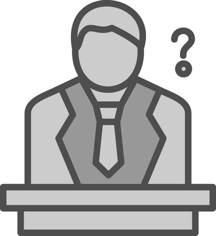 Help desk Vector Icon Design