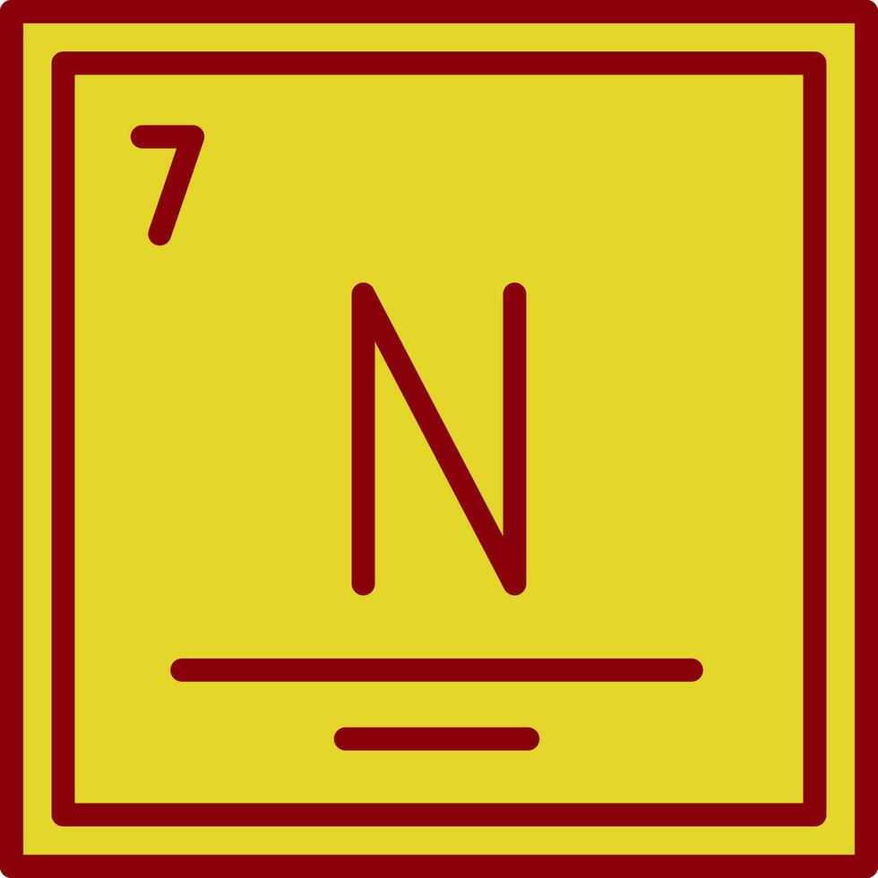 Nitrogen Vector Icon Design