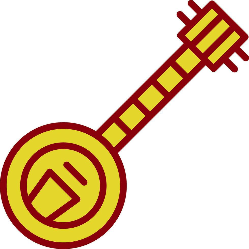 Banjo Vector Icon Design