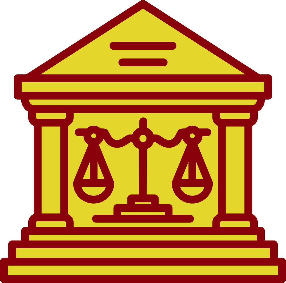 Supreme court Vector Icon Design