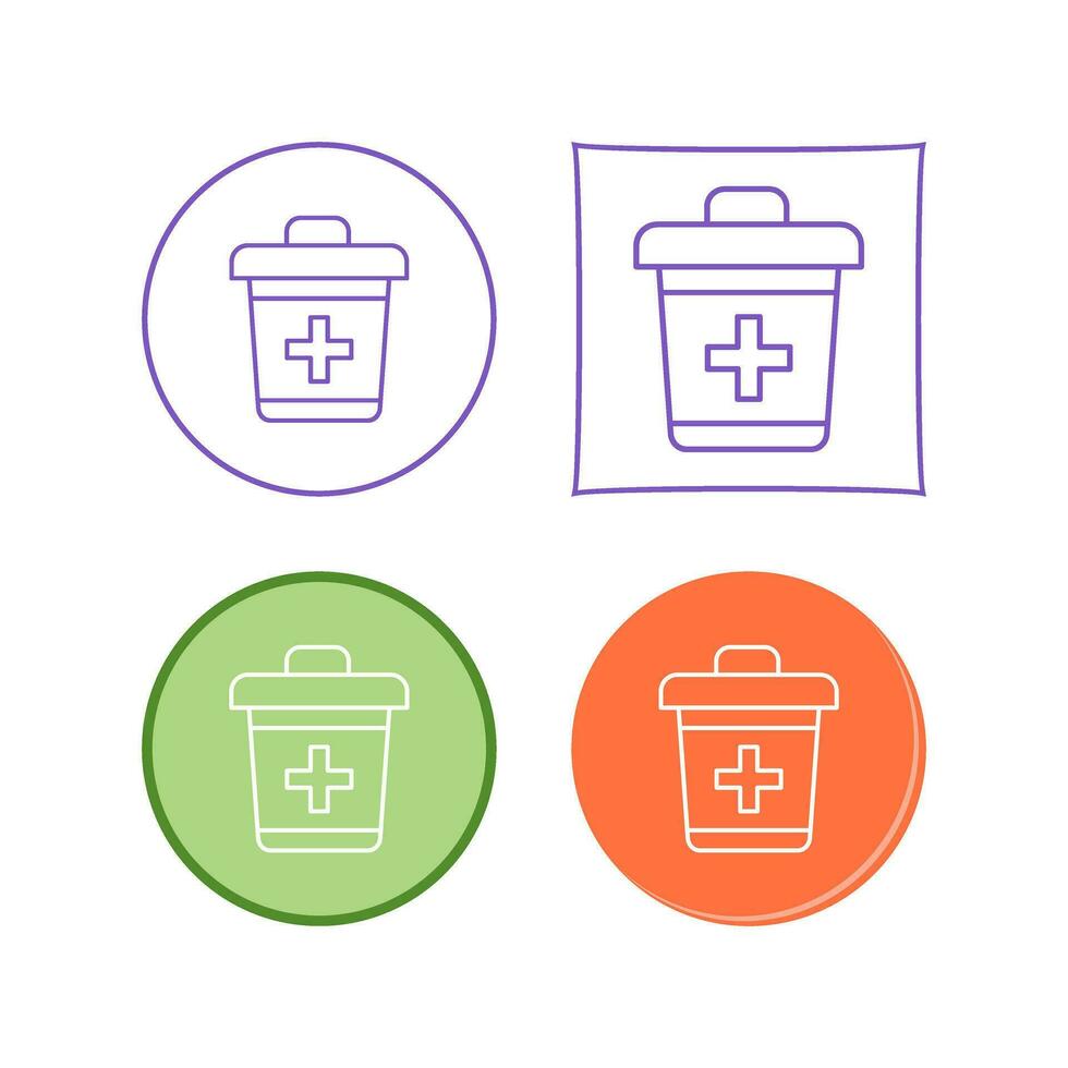 Dustbin Vector Icon