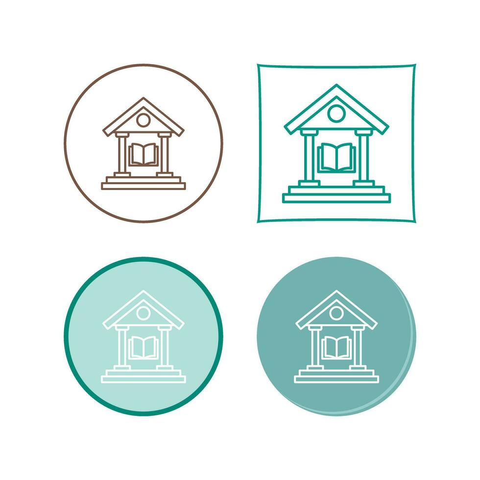 Library Vector Icon