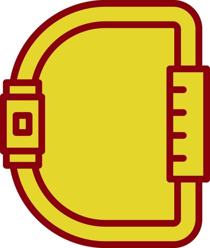 Carabiner Vector Icon Design