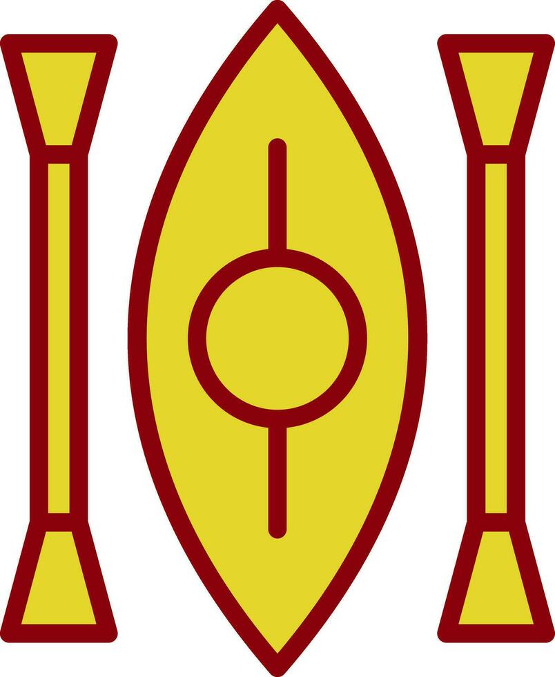 Kayak Vector Icon Design