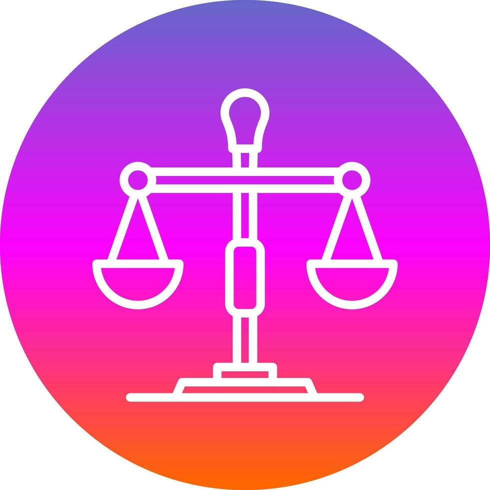 Balancing Vector Icon Design