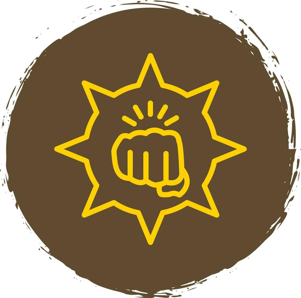 Fighting Vector Icon Design