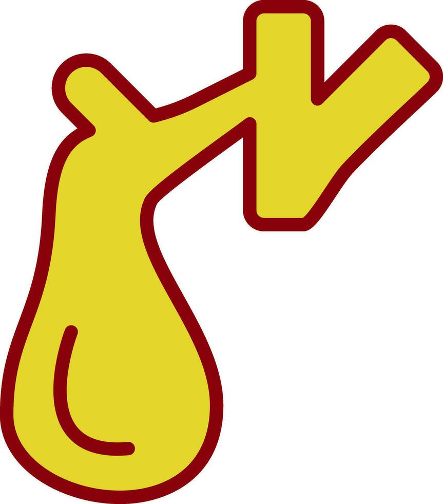 Gallbladder Vector Icon Design