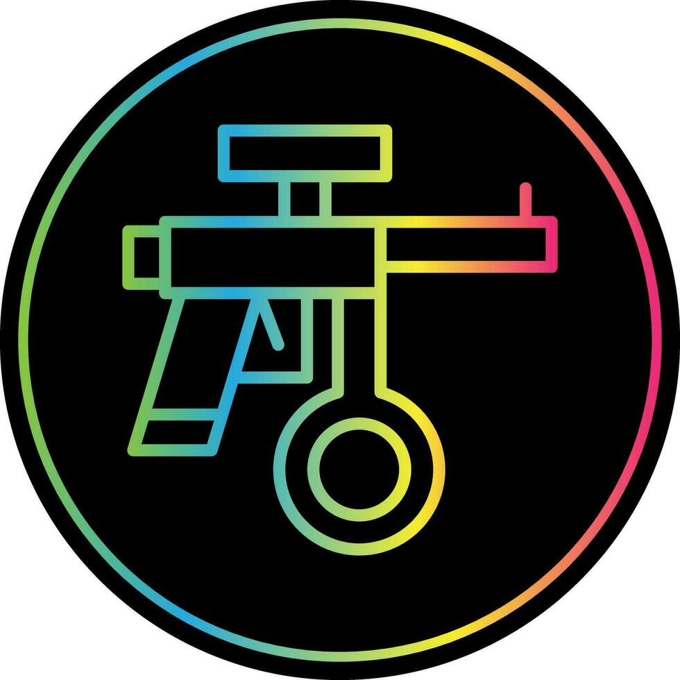 Paintball Vector Icon Design