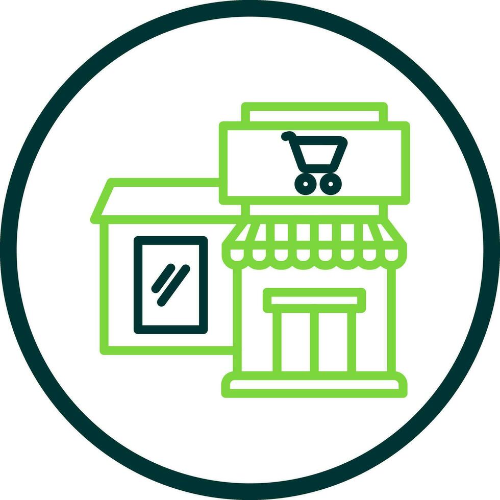 Supermarket Vector Icon Design