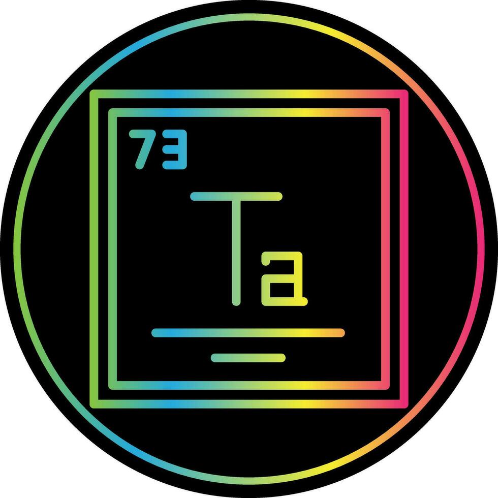 Tantalum Vector Icon Design