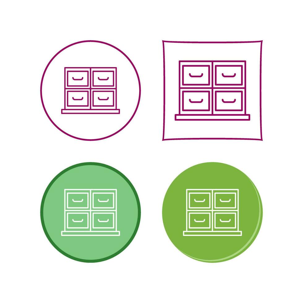 Cabinet Vector Icon