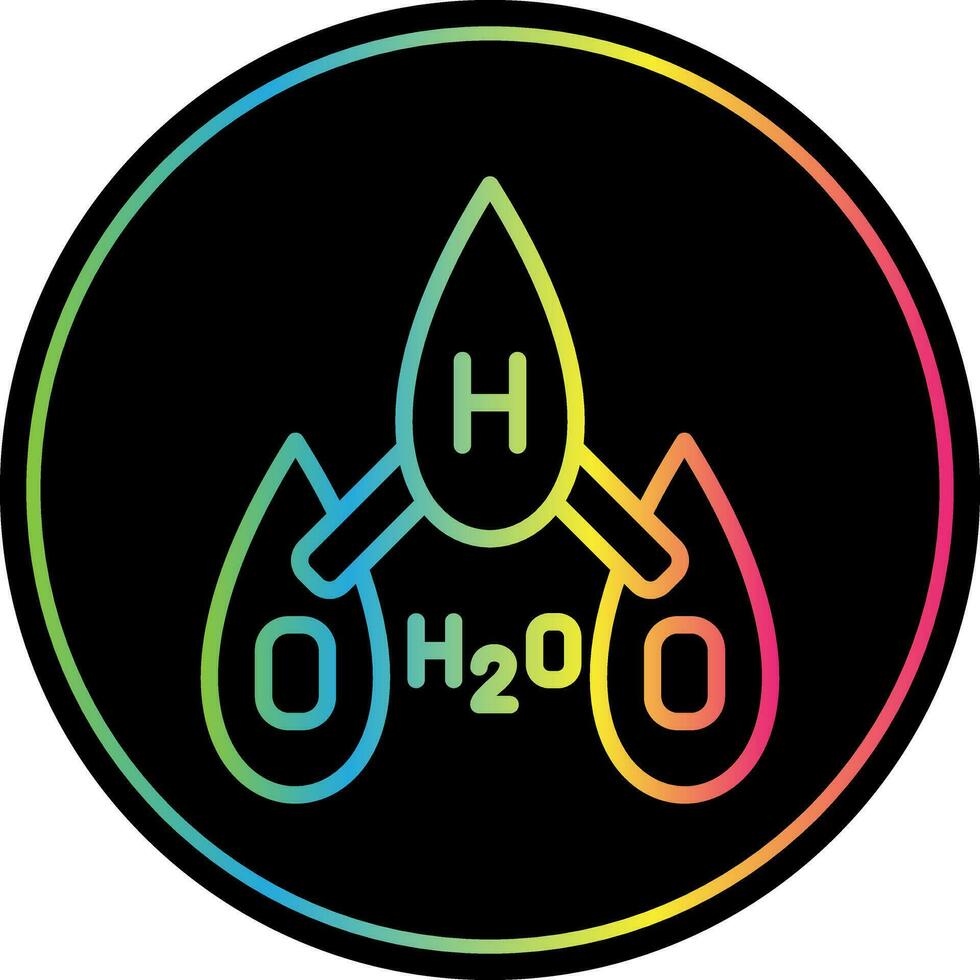 H2o Vector Icon Design