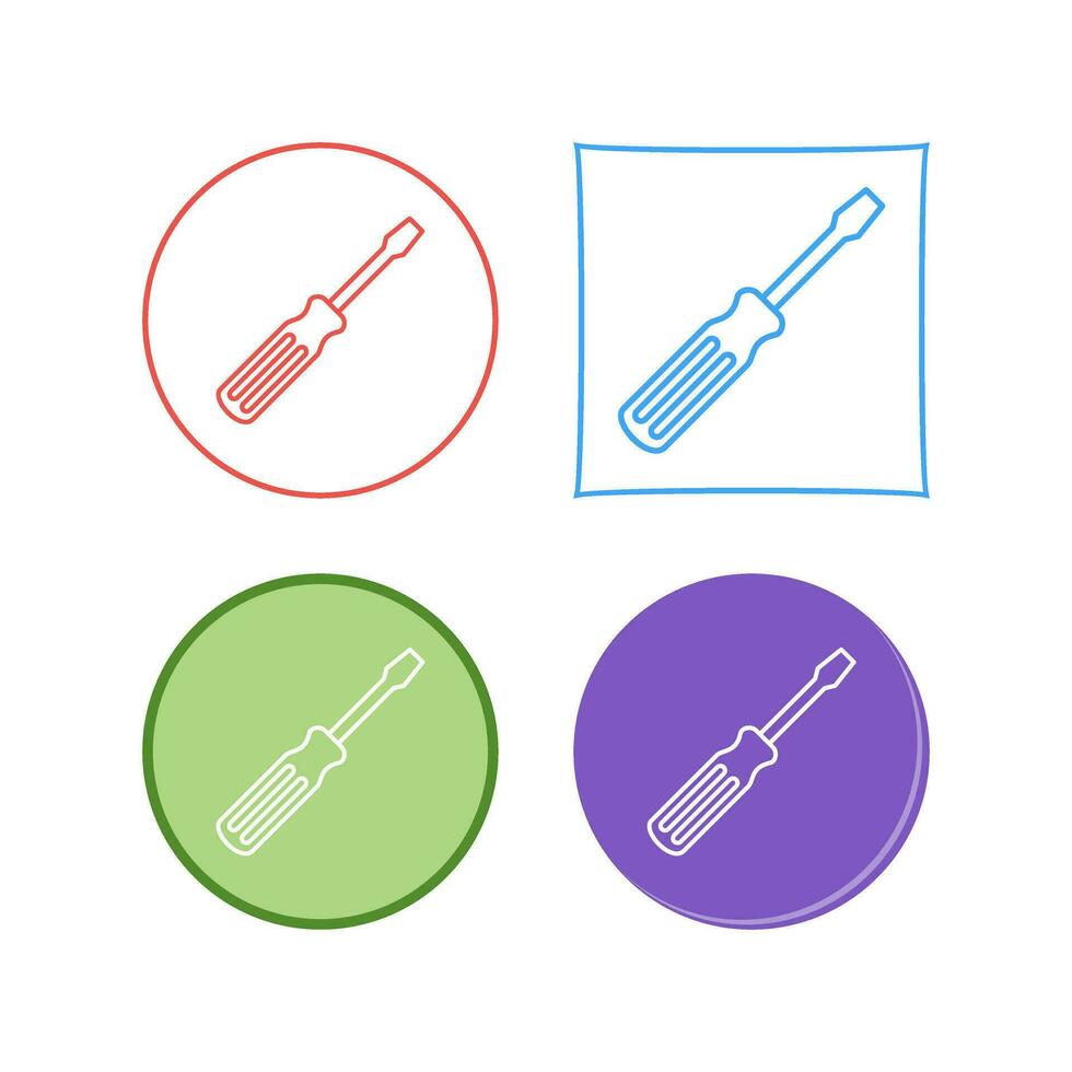 Screw driver Vector Icon