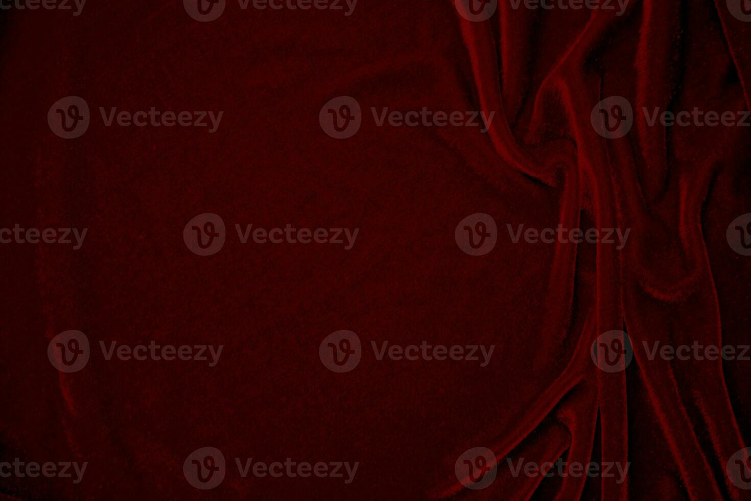 Red velvet fabric texture used as background. red panne fabric background of soft and smooth textile material. crushed velvet .luxury scarlet for silk. photo