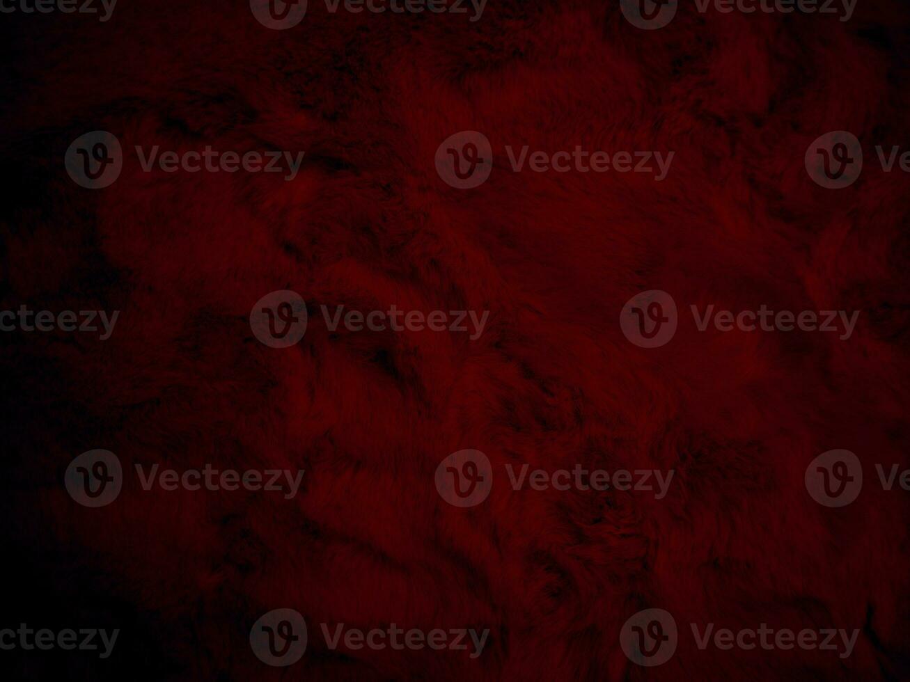 Red clean wool texture background. light natural sheep wool. serge seamless cotton. texture of fluffy fur for designers. close up fragment scarlet flannel haircloth carpet broadcloth. photo