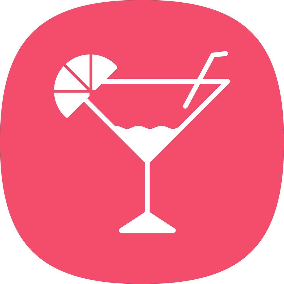 Martini Vector Icon Design