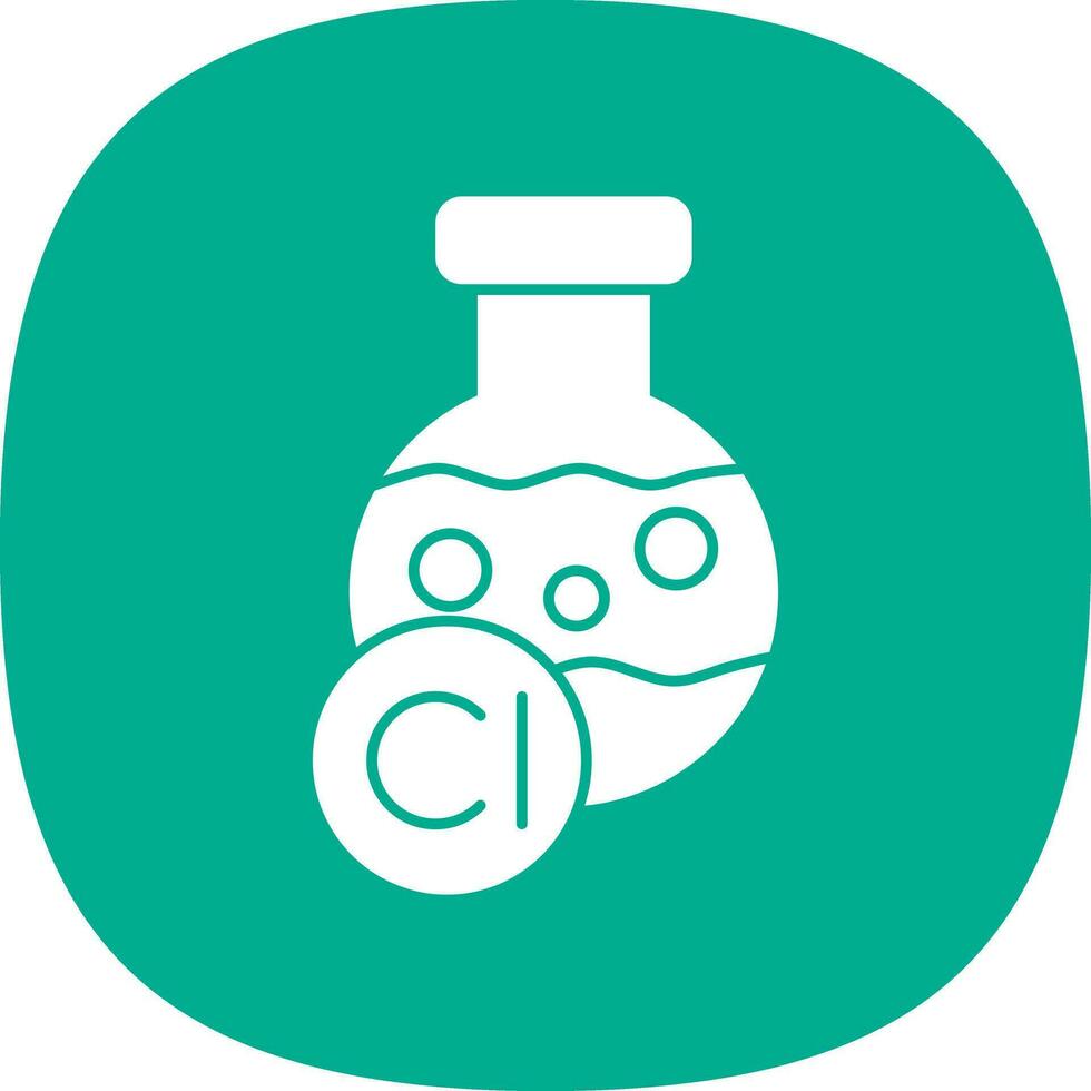 Chlorine Vector Icon Design