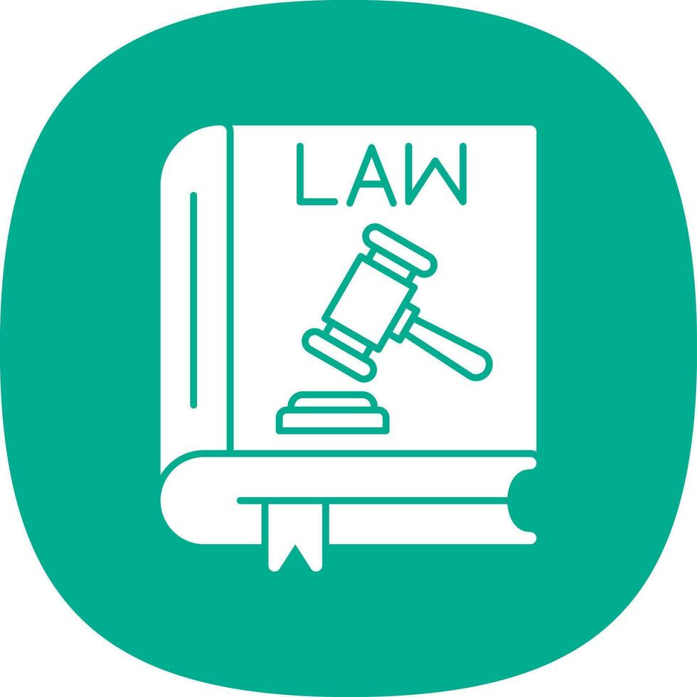 Law book Vector Icon Design