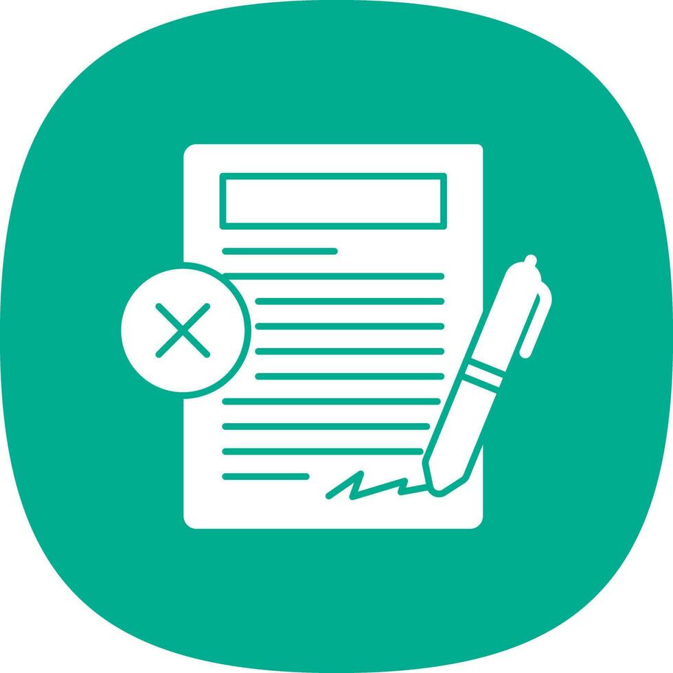 Disagreement Vector Icon Design