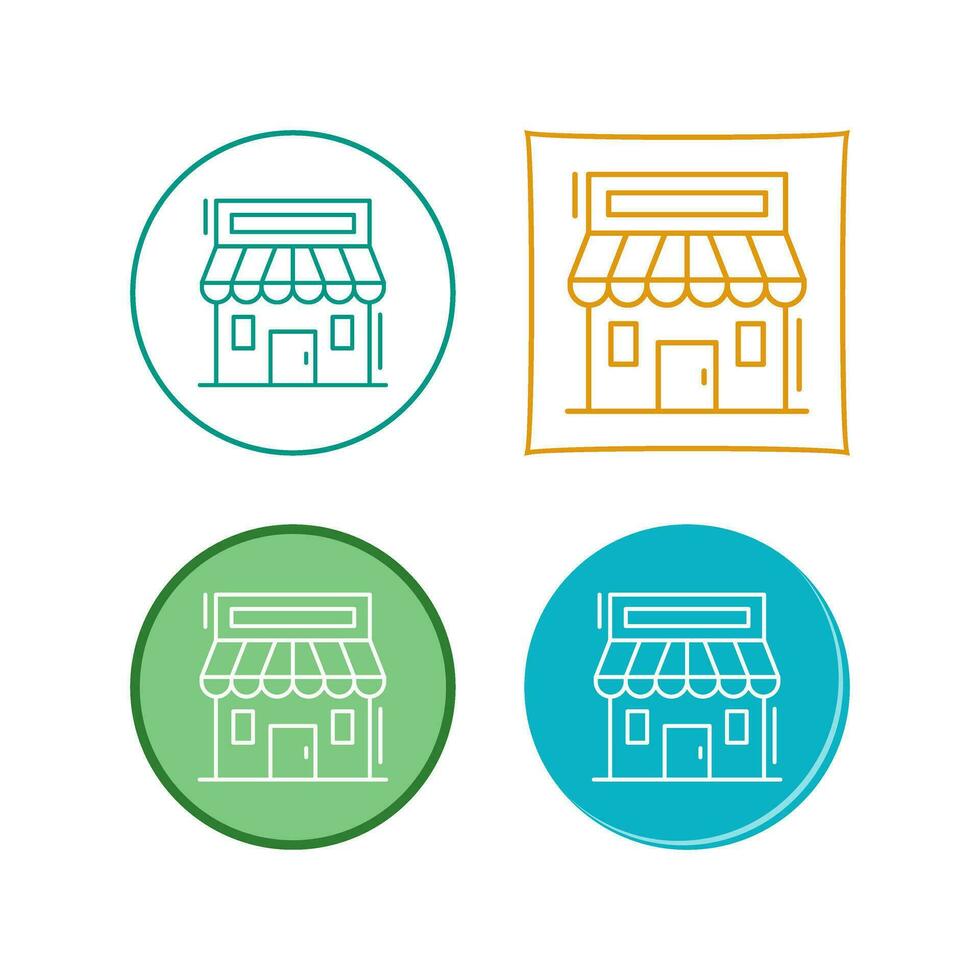 Retail Place Vector Icon