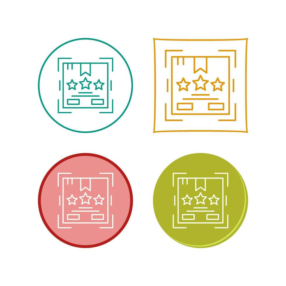 Premium Product Vector Icon