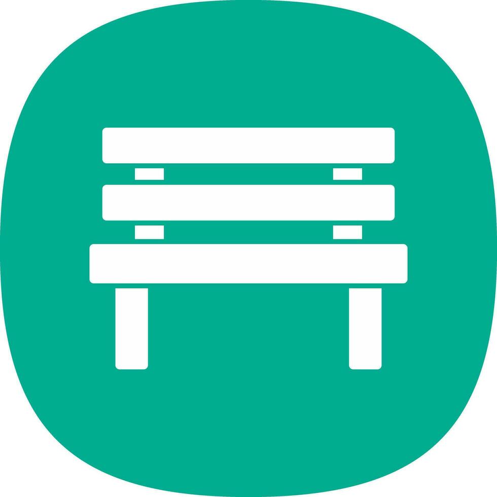 Bench Vector Icon Design